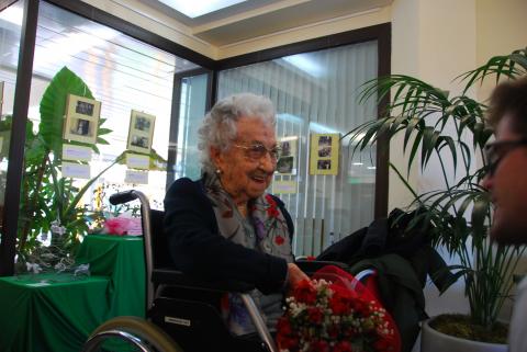 110 anys de la sra. Maria Branyas