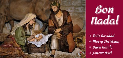 Felicitació de Nadal de l'Institut de Religioses de Sant Josep de Girona