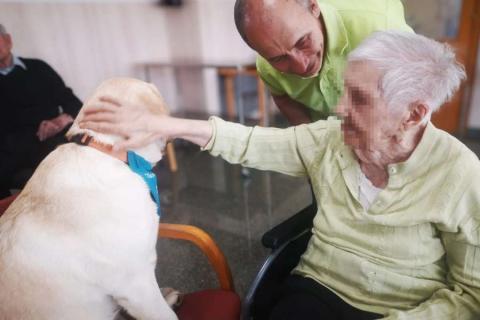 Una de les intervencions, en sessions que es realitzen un cop a la setmana, identificant necessitats i objectius terapèutics. Una de les intervencions, en sessions que es realitzen un cop a la setmana, identificant necessitats i objectius terapèutics.