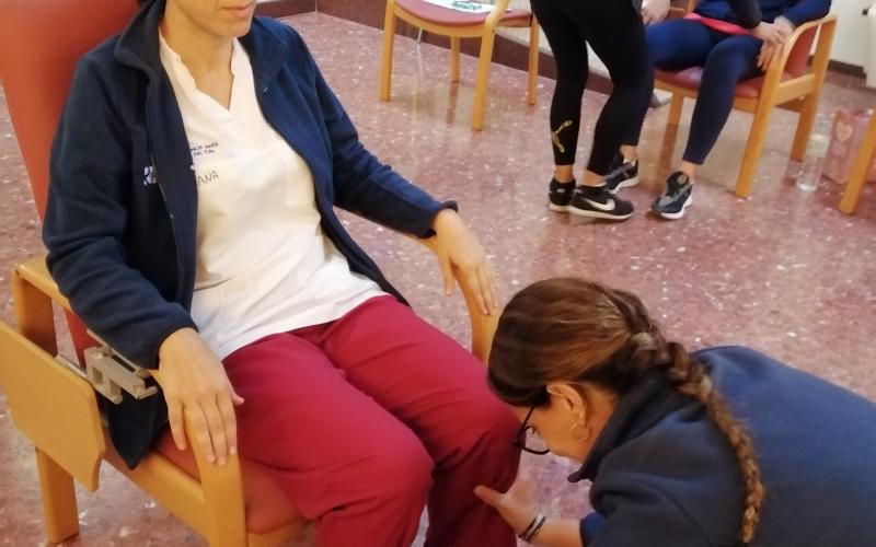 Formació Basale Stimulation a la Residència Santa Maria del Tura, Olot