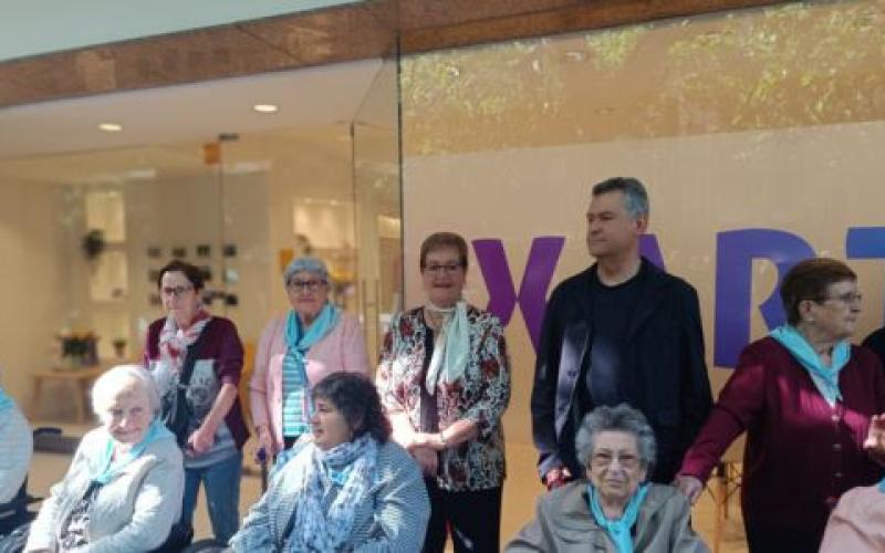 Sortida de les Residències de la Garrotxa, en una activitat inclusiva i esportiva per promoure la vida activa.