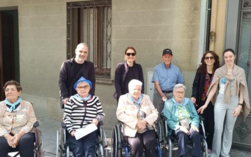 Sortida de les Residències de la Garrotxa, en una activitat inclusiva i esportiva per promoure la vida activa.