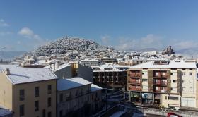 VISTAS DE LA NIEVE DES DE LA RESIDENCIA DEL TURA